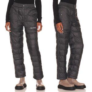 Brand New THE ARRIVALS Space Pack Quilted Packable Puffer Pants In Black, L